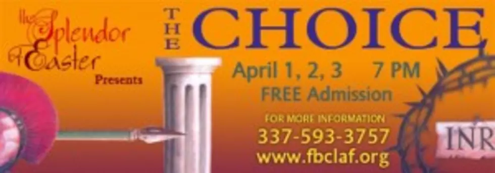 &#8220;The Choice&#8221; @ First Baptist Church