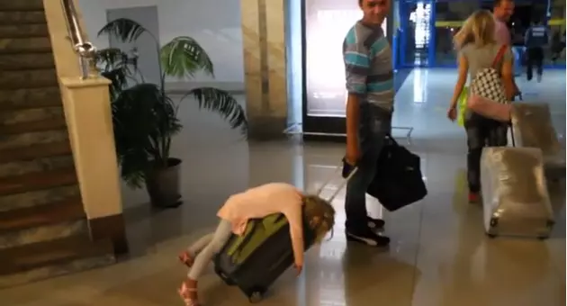 Young Girl After Vacation Young Girl After Vacation