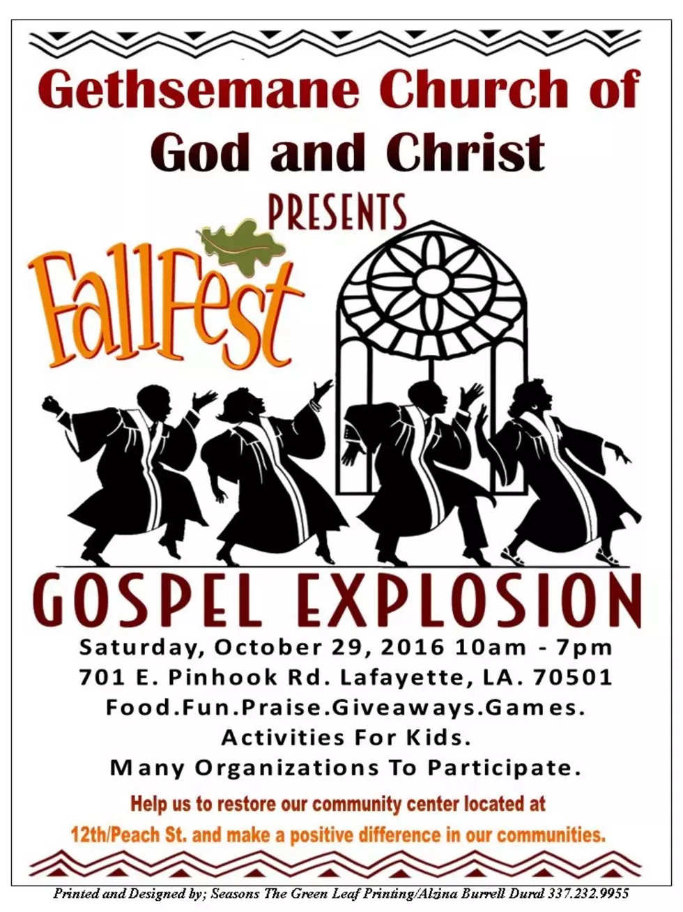 Gospel Explosion Fall Fest