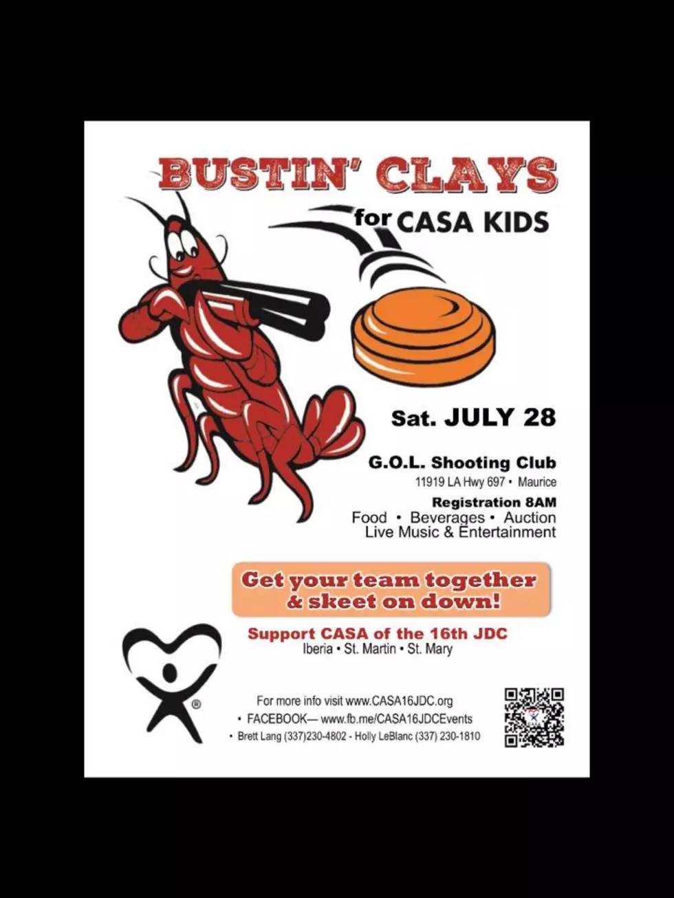 Bustin’ Clays for CASA KIDS