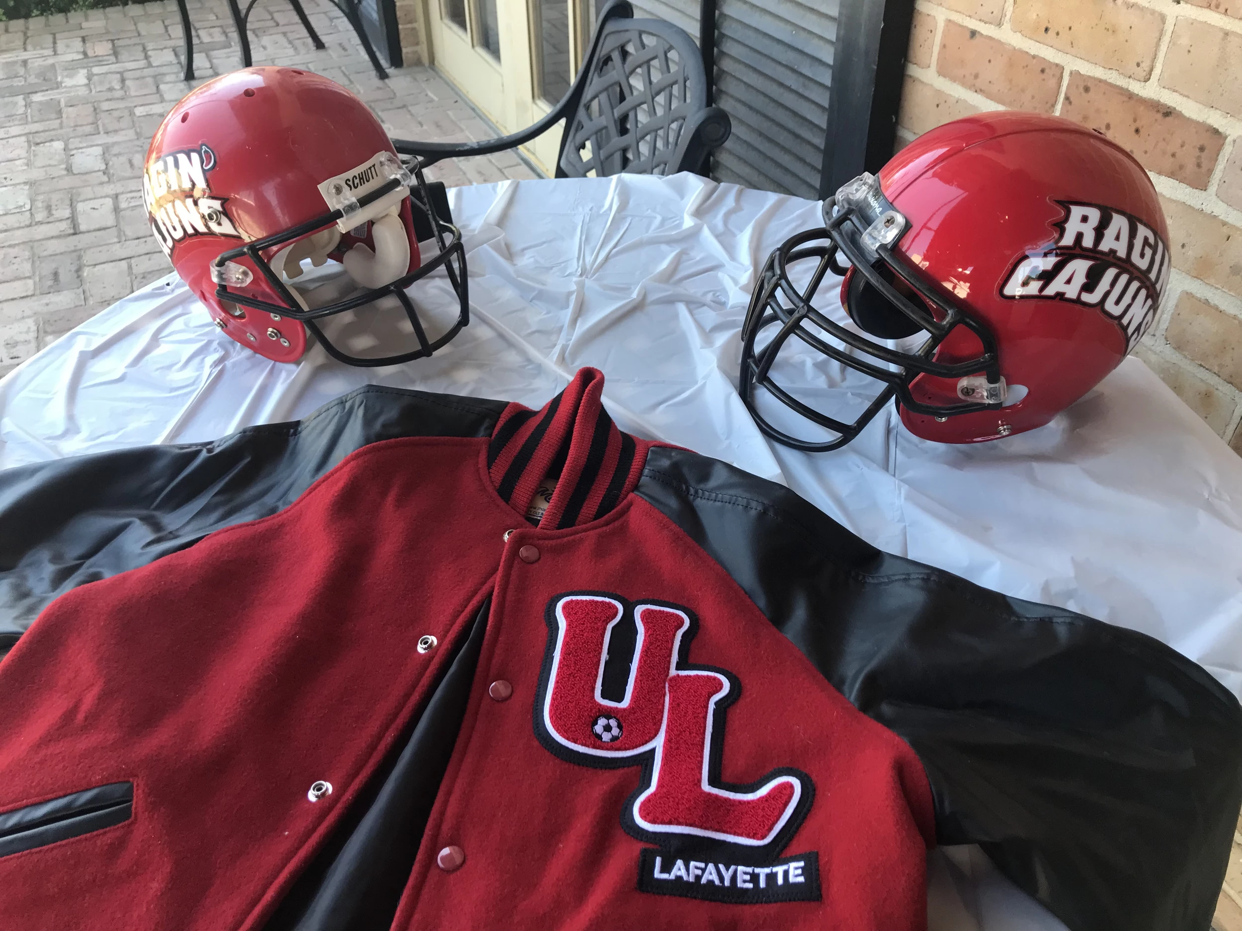 adidas Toddler & Youth Louisiana Lafayette Ragin' Cajuns Football  Jersey NWT