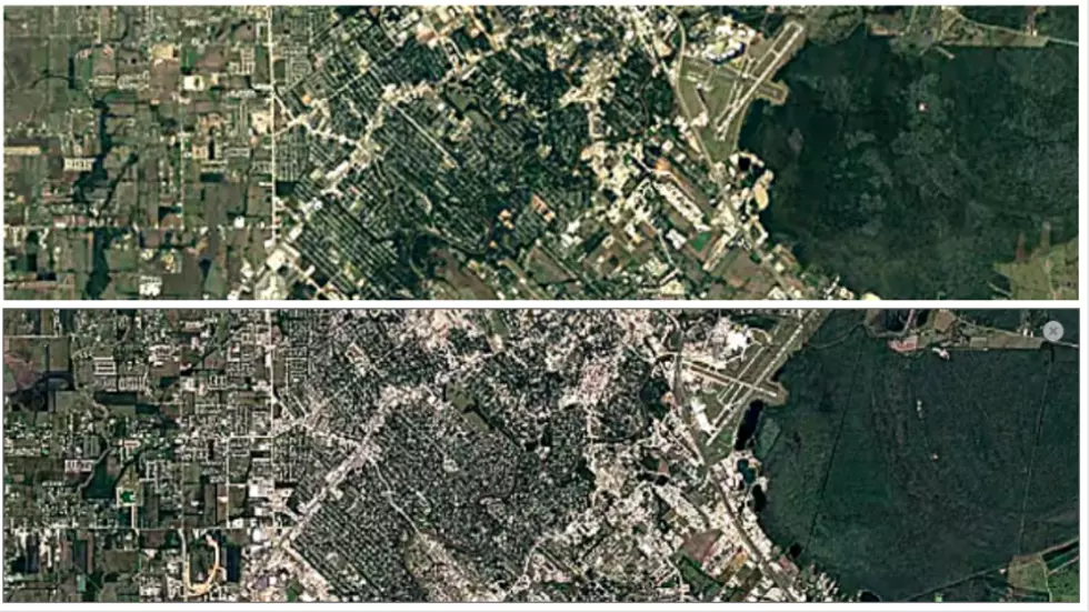 Watch 30 Years Of Development In Youngsville In Seconds